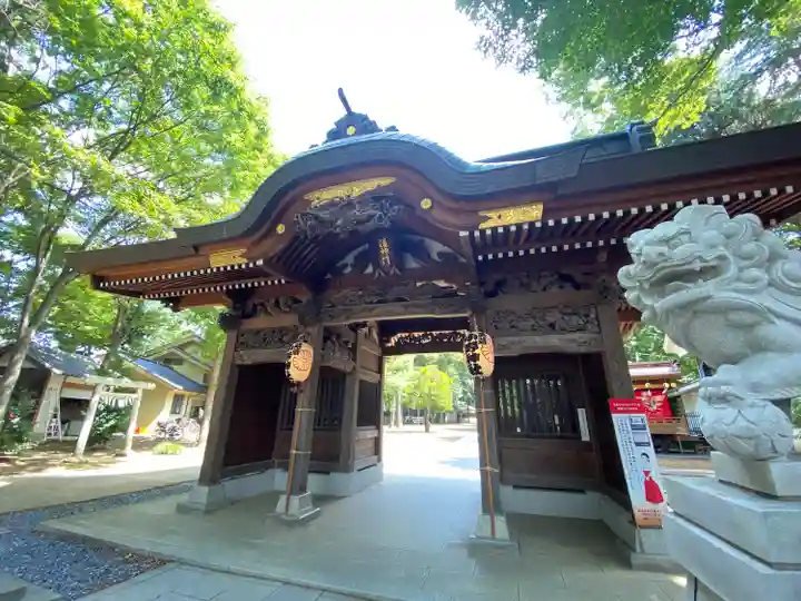 小野神社の山門・神門