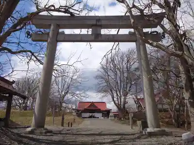 釧路一之宮 厳島神社の鳥居