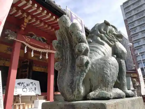 浅草神社の狛犬