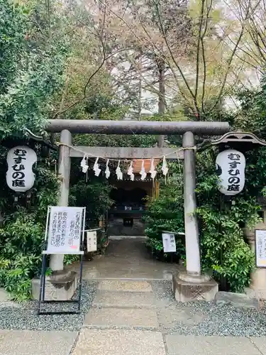 川越熊野神社の鳥居