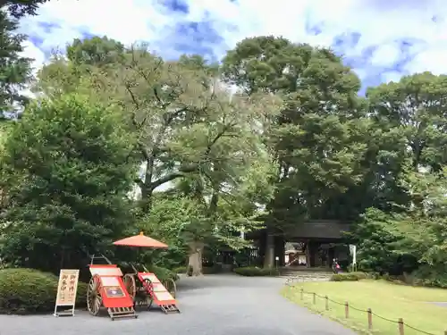 阿佐ヶ谷神明宮の庭園