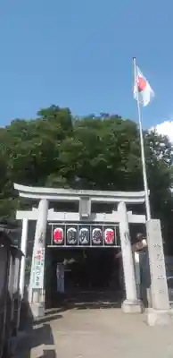 検見川神社の鳥居