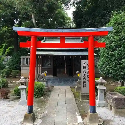 箭弓稲荷神社の鳥居