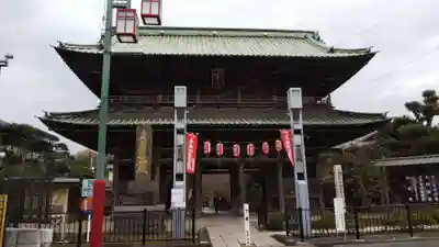 法華経寺の山門・神門
