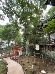 川越八幡宮の庭園