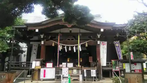 鳩森八幡神社の本殿・本堂