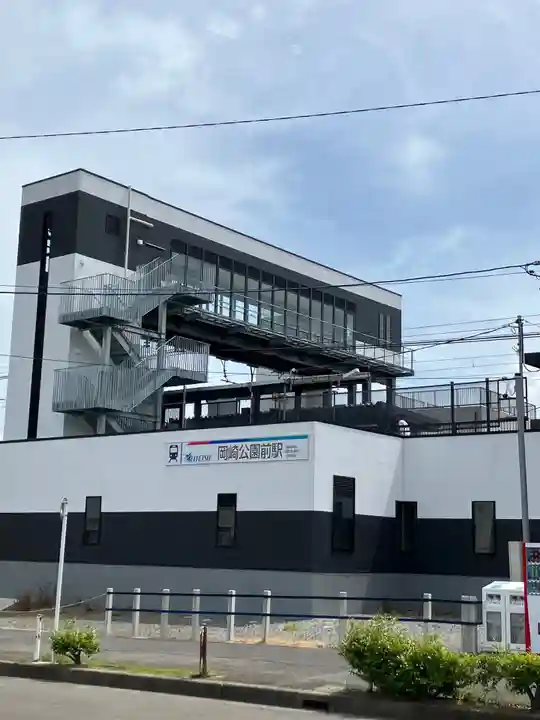 龍城神社の周辺