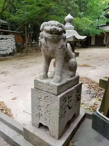 生野神社の狛犬