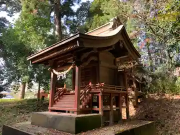 蓑毛神社の本殿・本堂