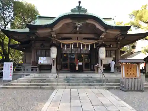 坐摩神社の本殿