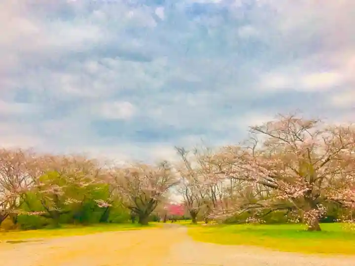 女化神社の自然