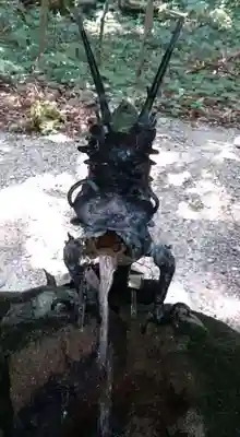 花窟神社の手水舎