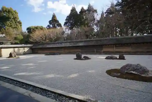 龍安寺の庭園