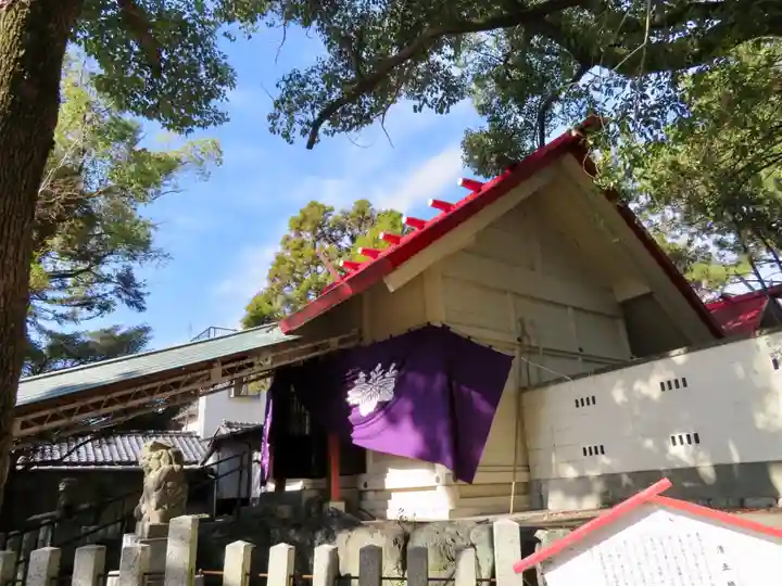 別小江神社の本殿・本堂