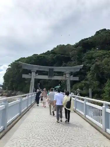 八百富神社の鳥居