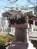 木場 洲﨑神社の狛犬