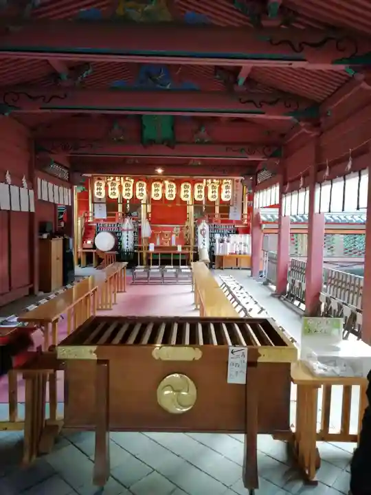 伊佐爾波神社の本殿・本堂