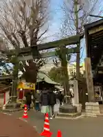 湯島天満宮の鳥居