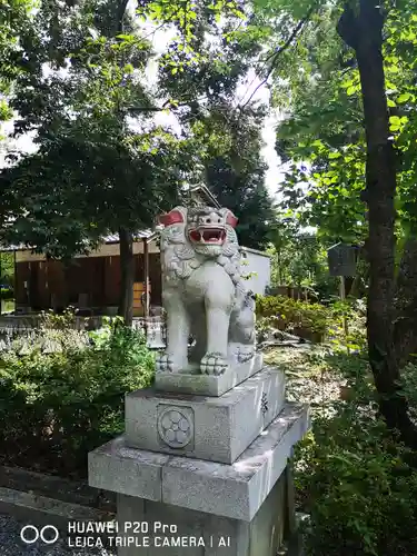 旦椋神社の狛犬