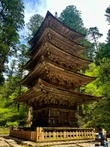 羽黒山五重塔(出羽三山神社)(山形県)