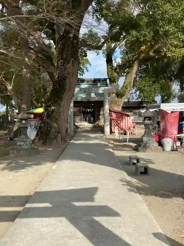 溝口竃門神社の鳥居