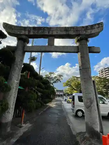 正八幡宮の鳥居