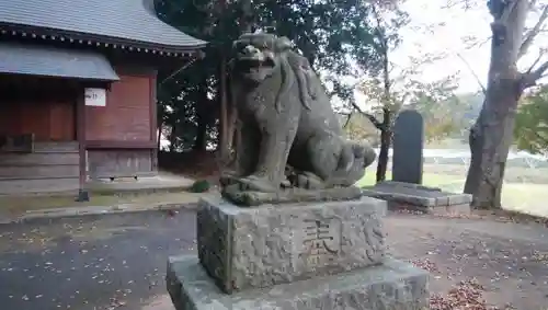 主石神社の狛犬