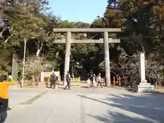 息栖神社の鳥居