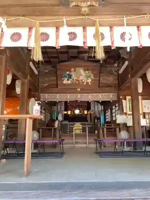 忌宮神社の本殿・本堂