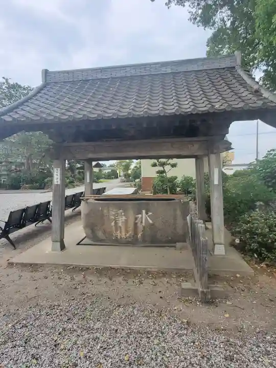 能護寺の手水舎