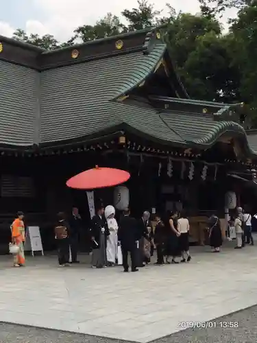 大國魂神社の結婚式