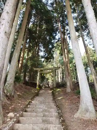 上原神明社の鳥居