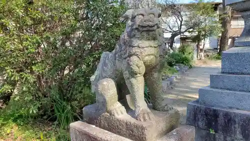 二日市八幡宮の狛犬