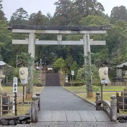 春日神社の鳥居