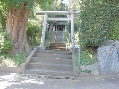 子ノ辺神社の鳥居