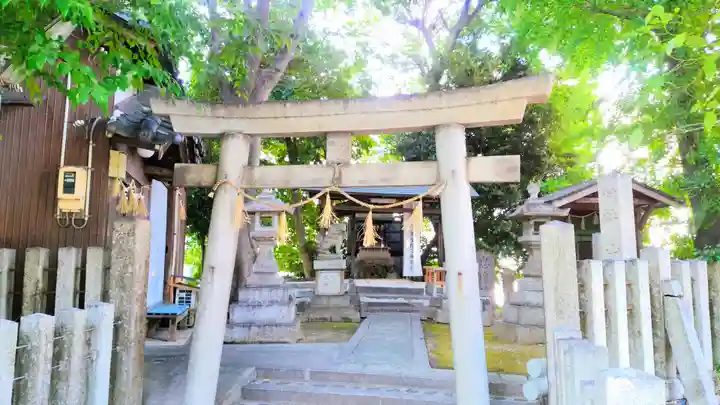 山神社(松原山神社)の鳥居