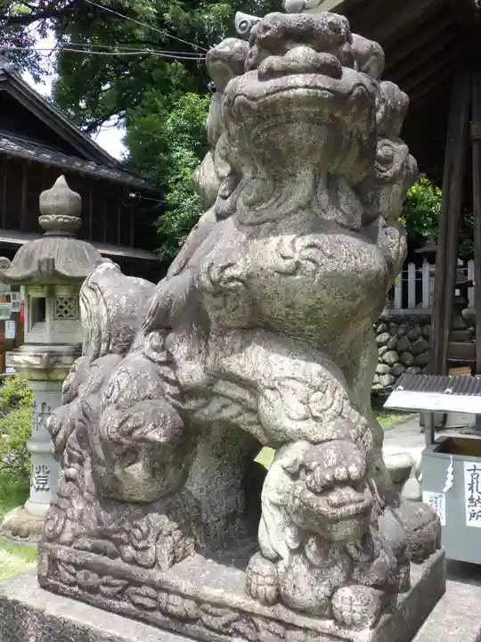 八柱神社(荒尾)の狛犬
