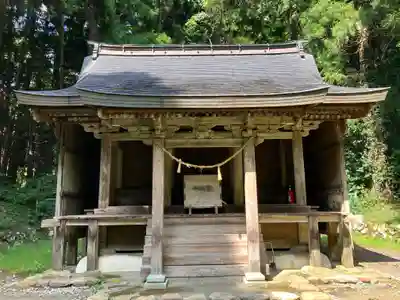 白山神社の本殿・本堂