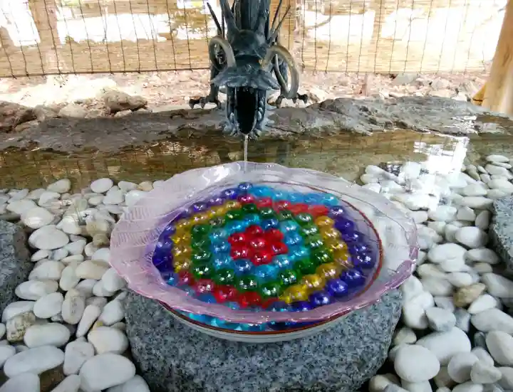 琴似神社の手水舎