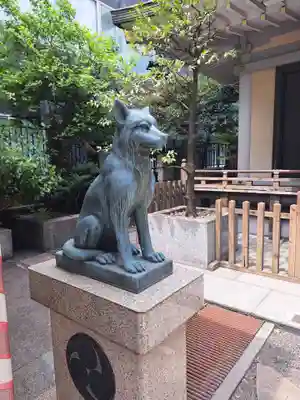 宮益御嶽神社の狛犬