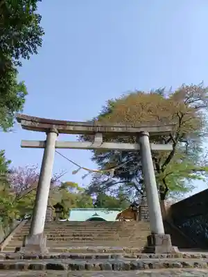 子鍬倉神社の鳥居