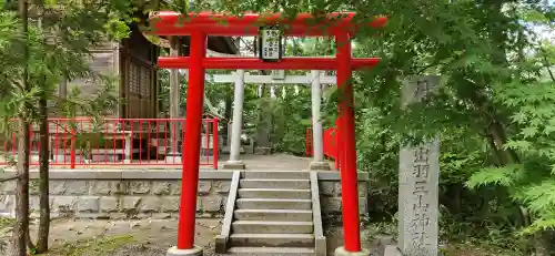 萬蔵稲荷神社の鳥居