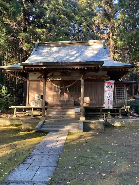 健武山神社の本殿・本堂