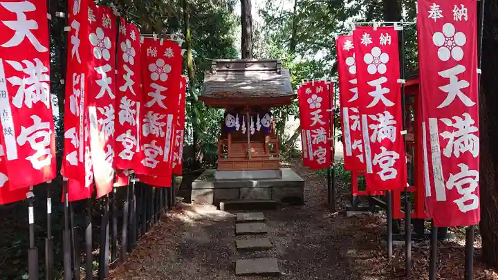阿伎留神社の本殿・本堂