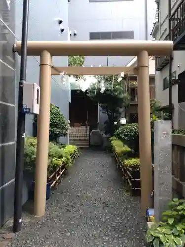 天祖神社の鳥居