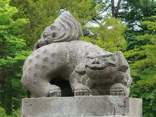 留辺蘂神社の狛犬