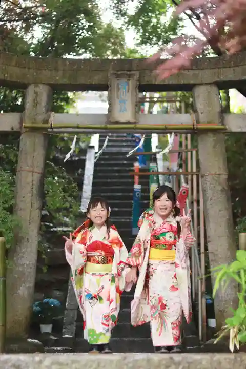 滑川神社 - 仕事と子どもの守り神(福島県)