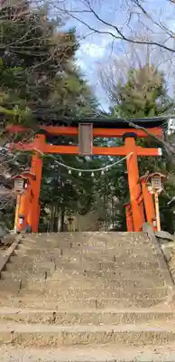 新倉富士浅間神社の鳥居