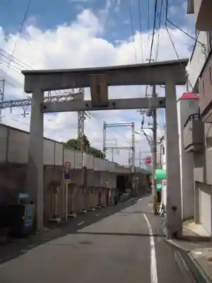 石切劔箭神社の鳥居