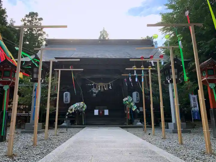 滑川神社 - 仕事と子どもの守り神(福島県)